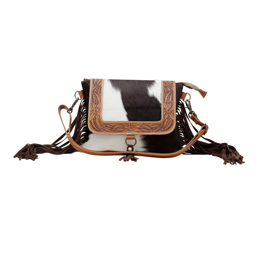 ALINA HAND-TOOLED BAG
