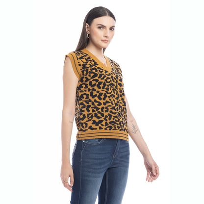 Duma Animal Print Sweater