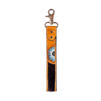 Far & Wide Hand-tooled Key Fob