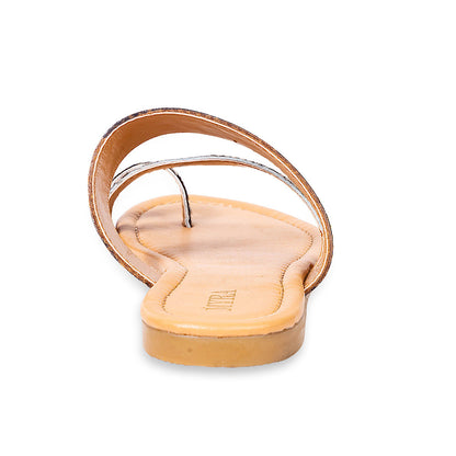 Myra Greta Lee Hair-On Leather Flip Flops for Women - Hand-Tooled Western Slippers with Flat Sole for Everyday Ease