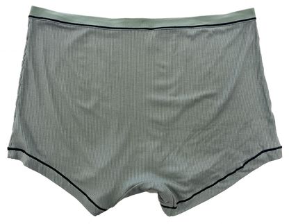 Modal Short with Contrast Stitching, 1X-2X