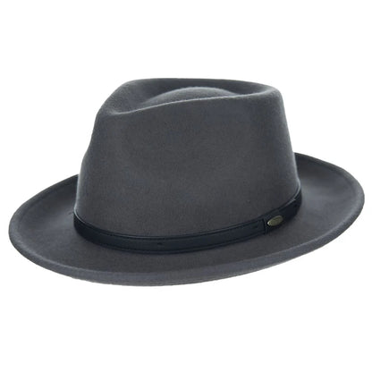 Scala Solomon - Soft Wool Fedora Hat