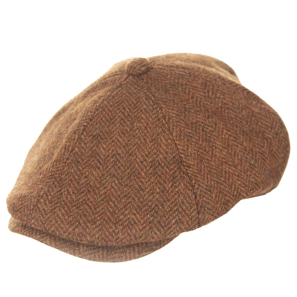 Scala Lenny - Cotton 6 Panel Flat Cap
