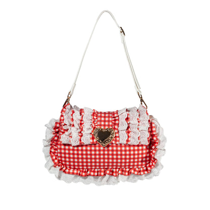 Seaside Sweetheart Shoulder Bag Gingham