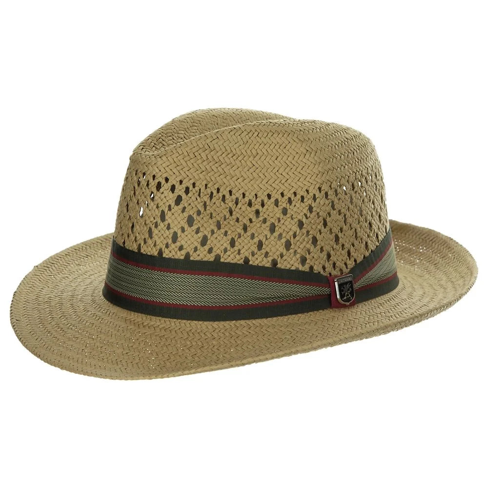 Stacy Adams Walter - Toyo Straw Fedora Hat