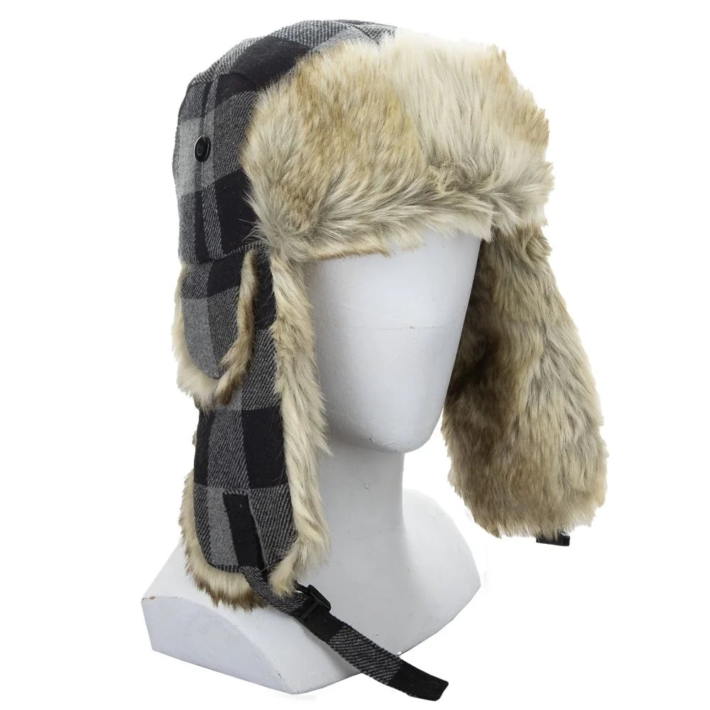 Scala Saint Cloud - Vegan Fur Trapper Hat
