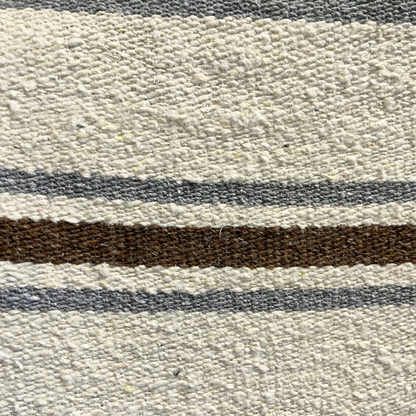 La Calma Striped Mexican blanket