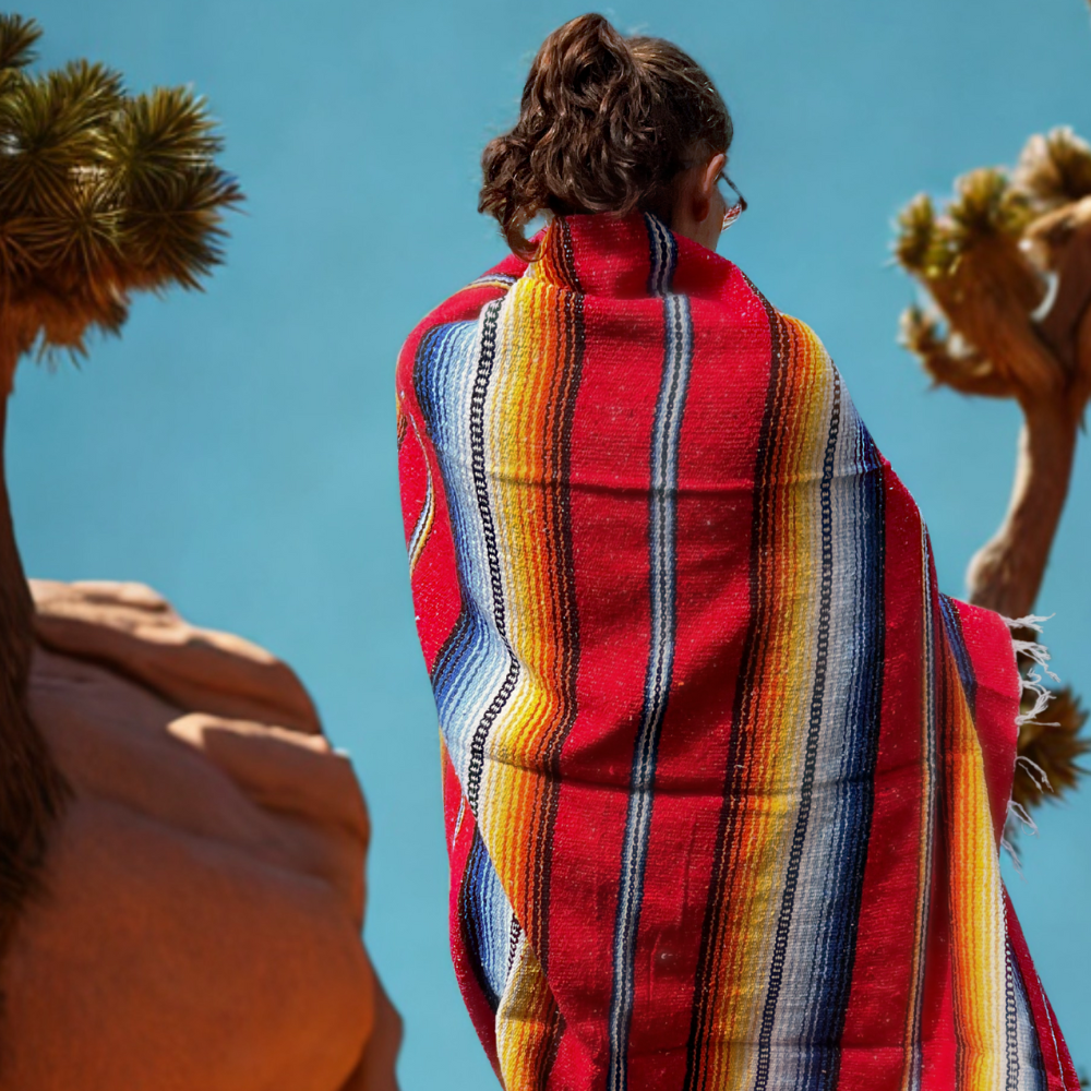 Desert Flame Baja Blanket