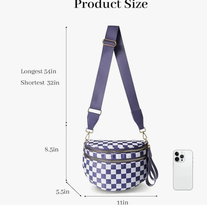 Secratariat Crossbody Crescent Bag