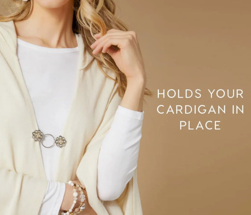 Embrace Clip On Fashion Fastener by Coco & Carmen