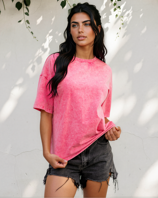Campbell Cotton Mineral Washed Tee