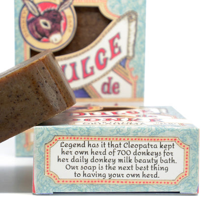 Donkey Milk Soap, Exfoliating Spiced Coffee 4.5 oz