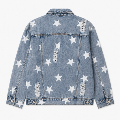 Washed Star Denim Jacket