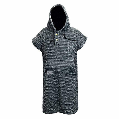 Blanket Hoodie | Indigo Surf Poncho | 100% Cotton Wearable Blanket Robe | As Seen on Netflix's Beef Season 2