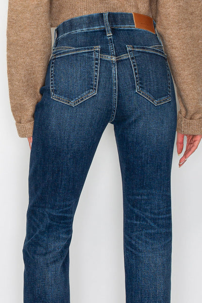 Francesca Tummy Control High Rise Straight Jeans