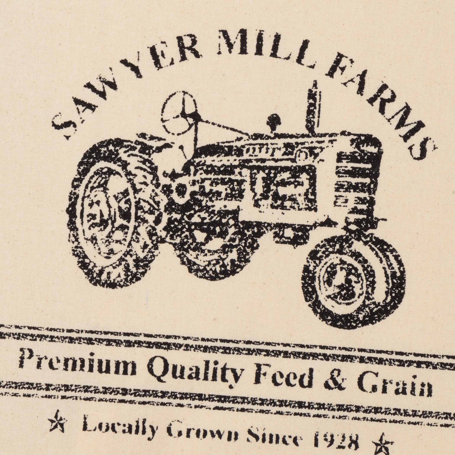 SAWYER MILL TRACTOR TEA TOWEL