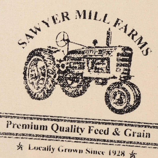 SAWYER MILL TRACTOR TEA TOWEL