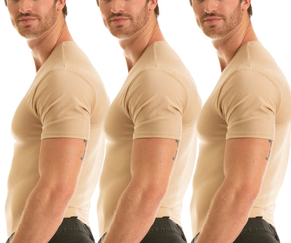 3-Pack Insta Slim Compression Crew Necks TS0003