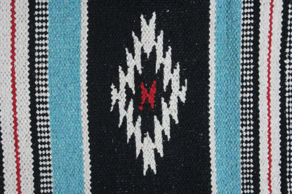 Handwoven Navajo-Inspired Acrylic Western Horse Saddle Blanket – 32" x 64", Southwest Aztec Design, Decorative, Great for Riding, Display, or Home Decor