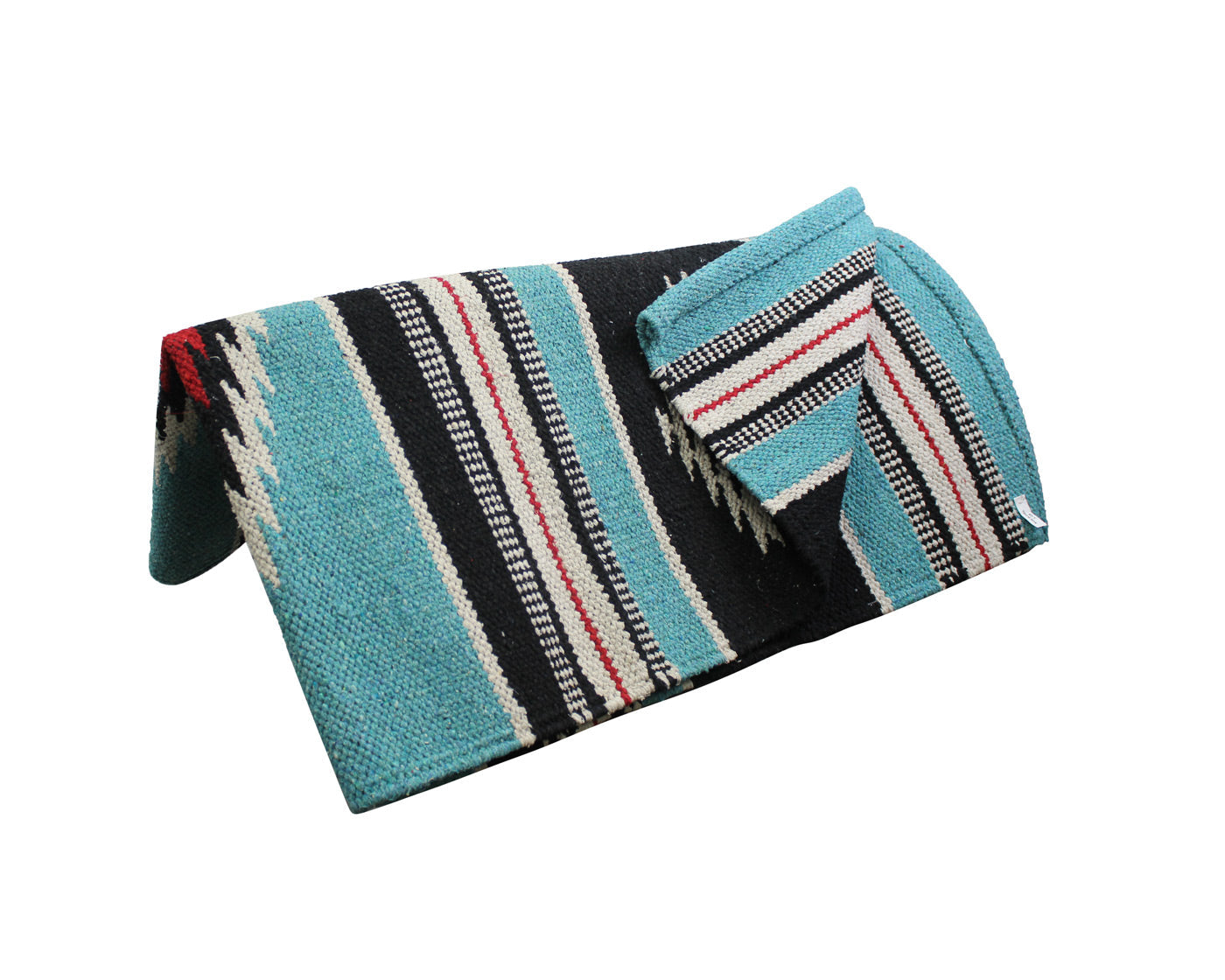 Handwoven Navajo-Inspired Acrylic Western Horse Saddle Blanket – 32" x 64", Southwest Aztec Design, Decorative, Great for Riding, Display, or Home Decor