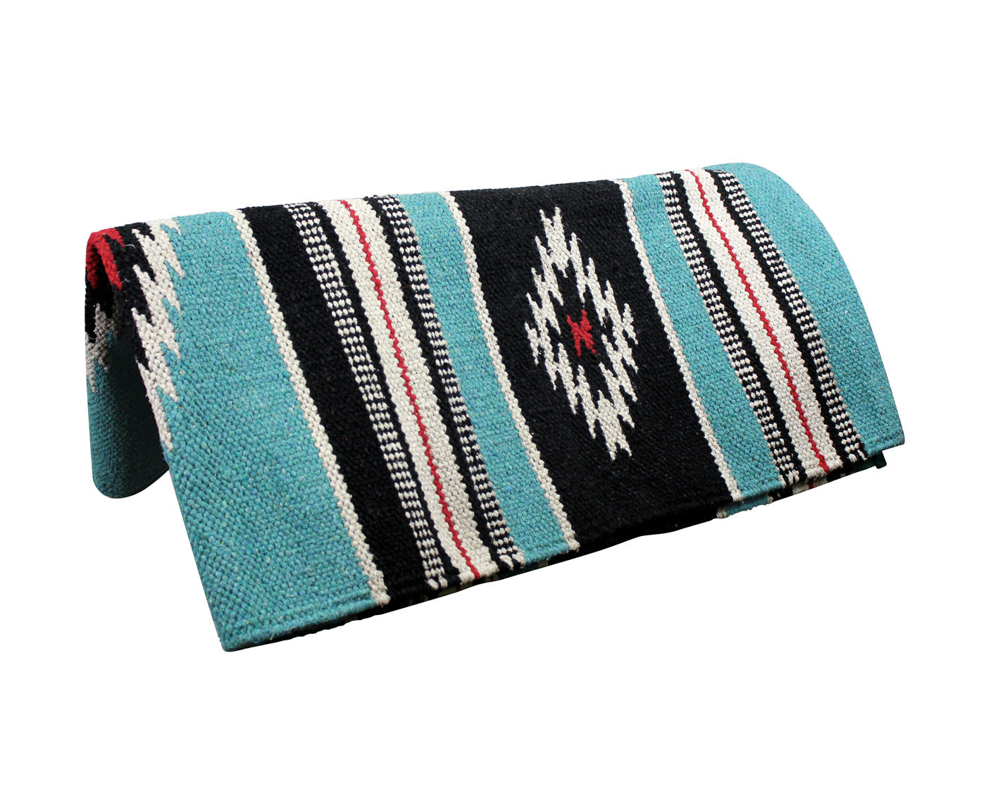 Handwoven Navajo-Inspired Acrylic Western Horse Saddle Blanket – 32" x 64", Southwest Aztec Design, Decorative, Great for Riding, Display, or Home Decor