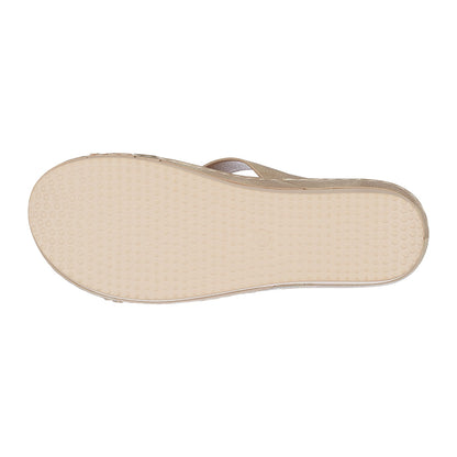 Tera Gold Wedge Sandals