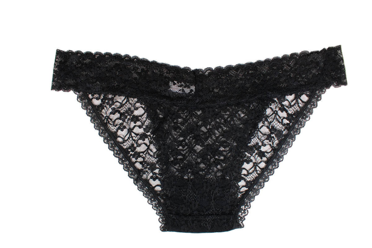 Ditsy All Over Lace Cheeky, XS-2X