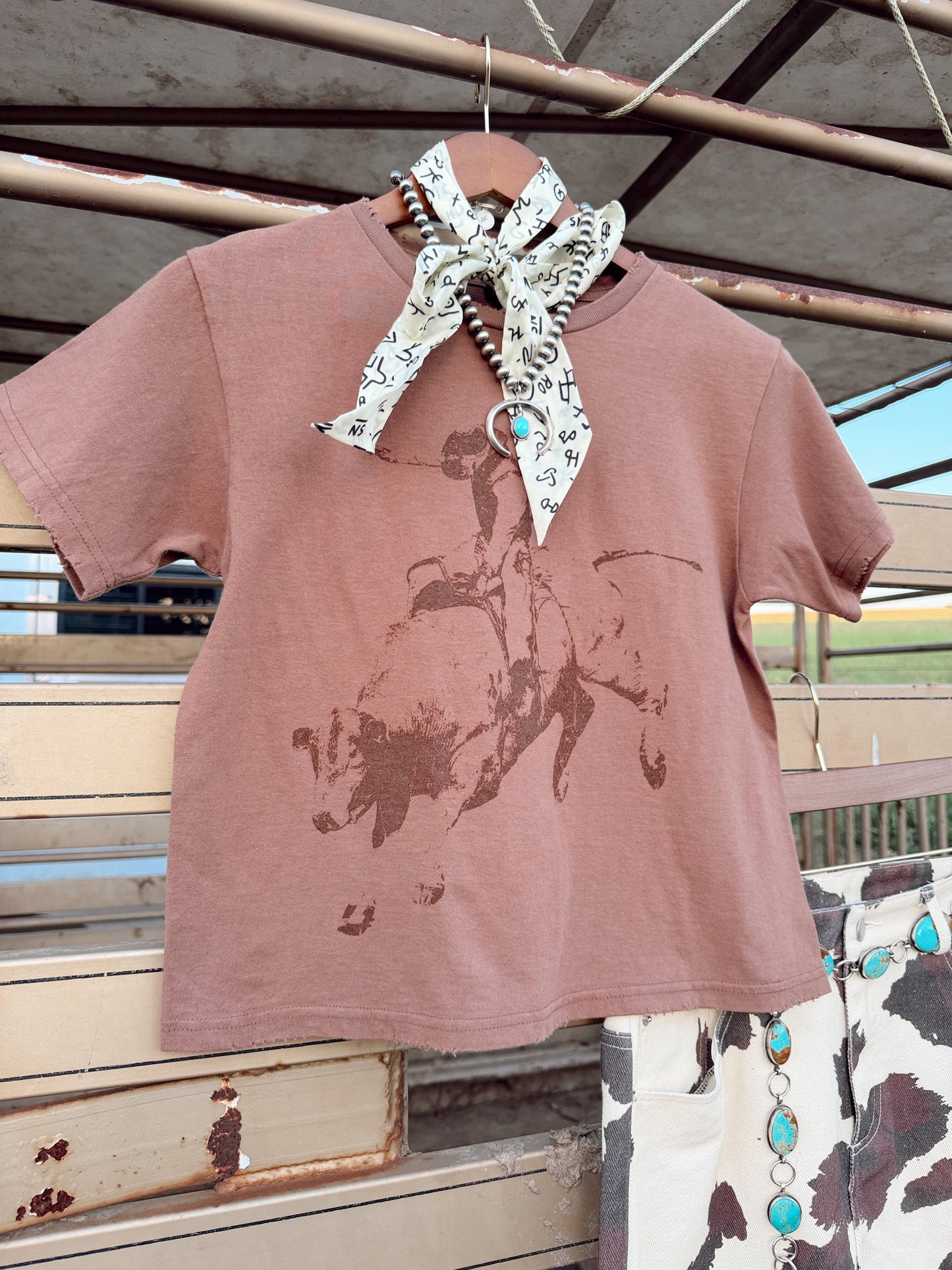 The Bodacious T-Shirt in Brown PREORDER
