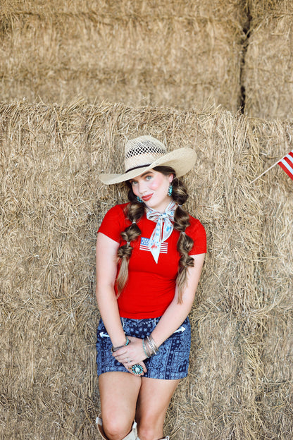 The States T-Shirt in Red