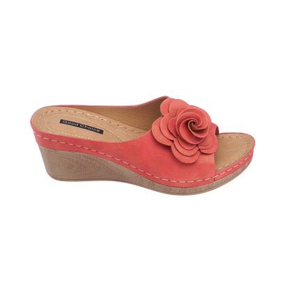 Women's Tokyo Coral Wedge Sandals