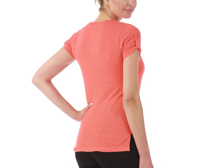 Short Sleeve V-Neck Tee with Pocket 153600