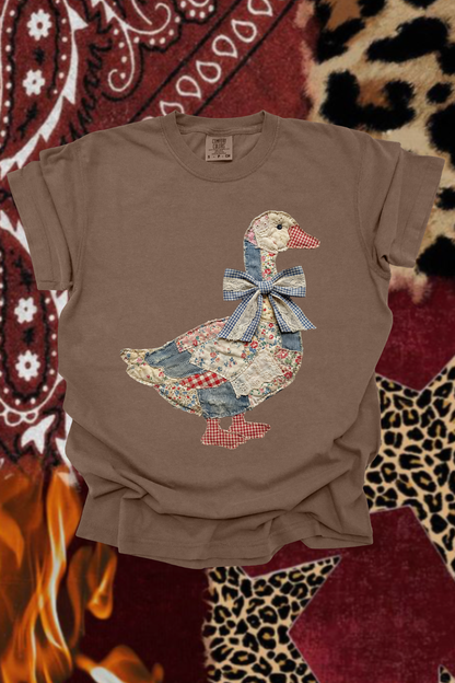 Patchwork Duck Graphic Tee