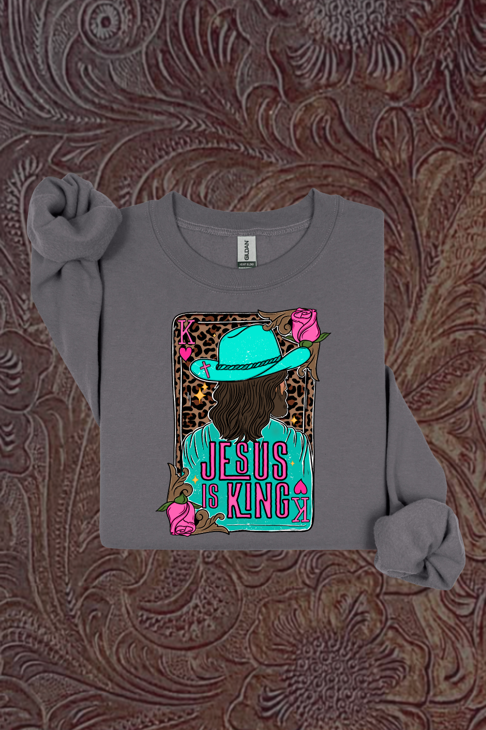The King Pink Sweatshirt