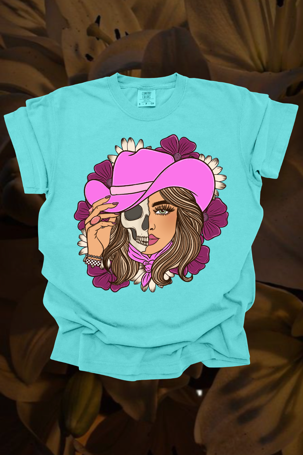 Floral Cowgirl Graphic Tee