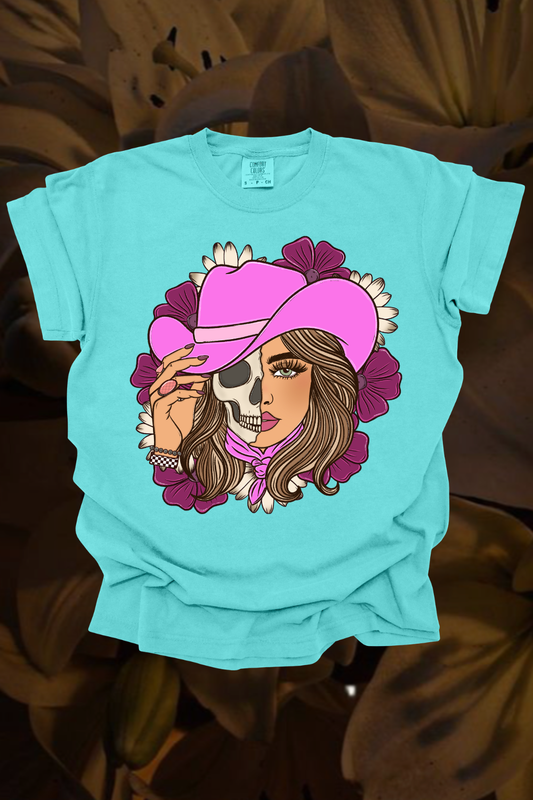 Floral Cowgirl Graphic Tee