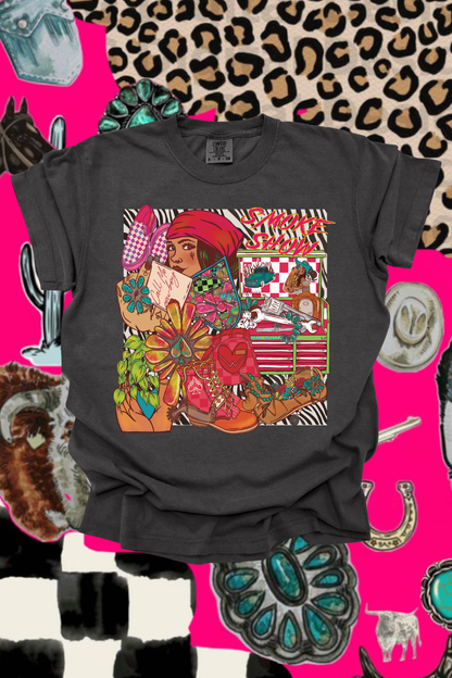 Smokeshow Patchwork Graphic Tee