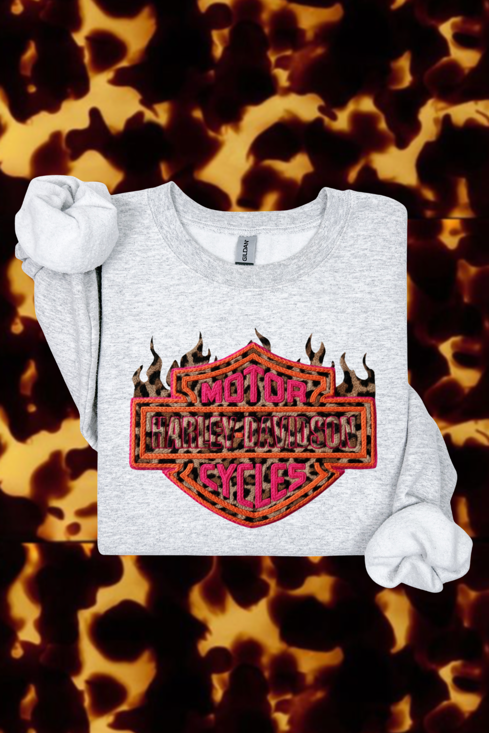 Crochet Cheetah Motors Sweatshirt