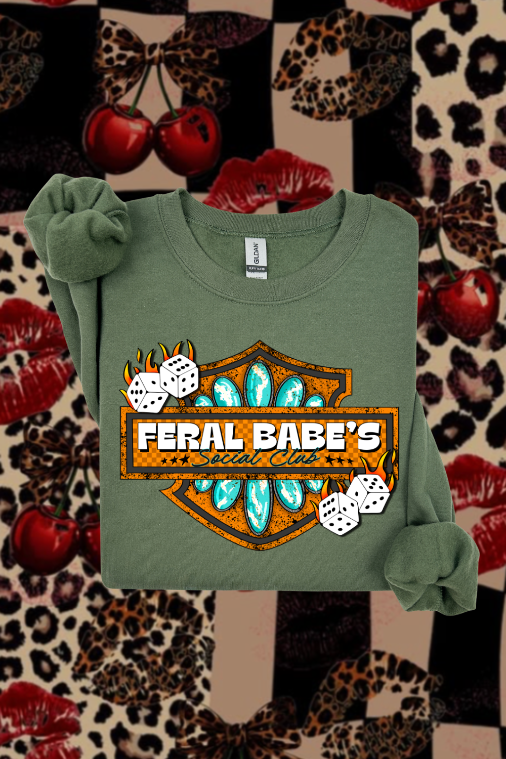 Feral Babe's Social Club Sweatshirt