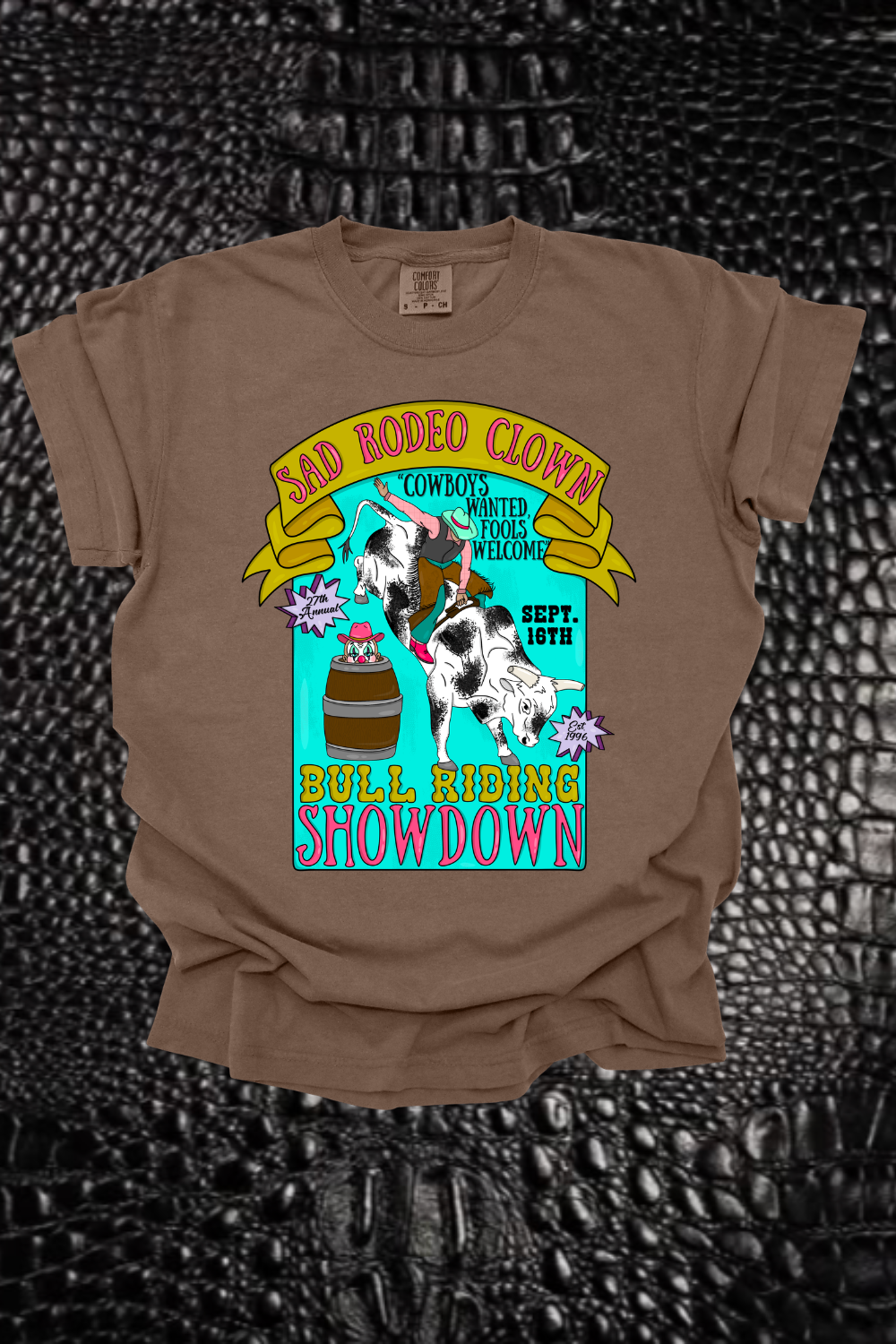 Sad Rodeo Clown Graphic Tee