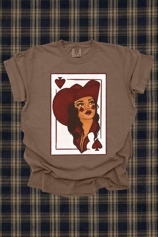 Queen Of Spades Graphic Tee