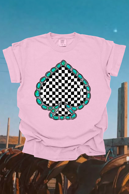 B&W Spade Graphic Tee