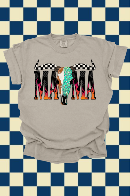 Mama x Skull Graphic Tee