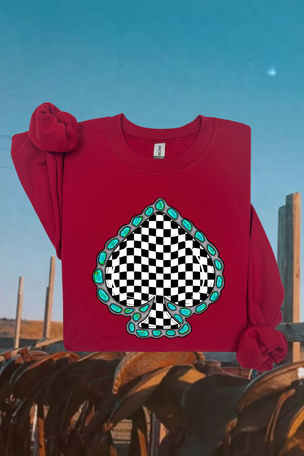 B&W Spade Sweatshirt