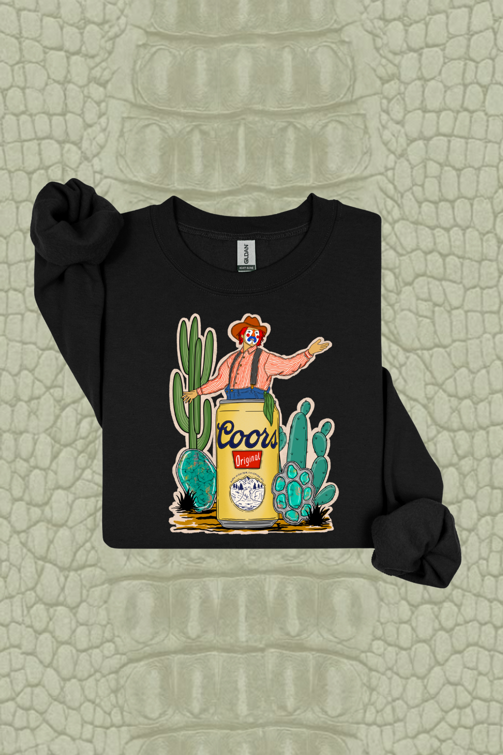 Coors Rodeo Clown Sweatshirt