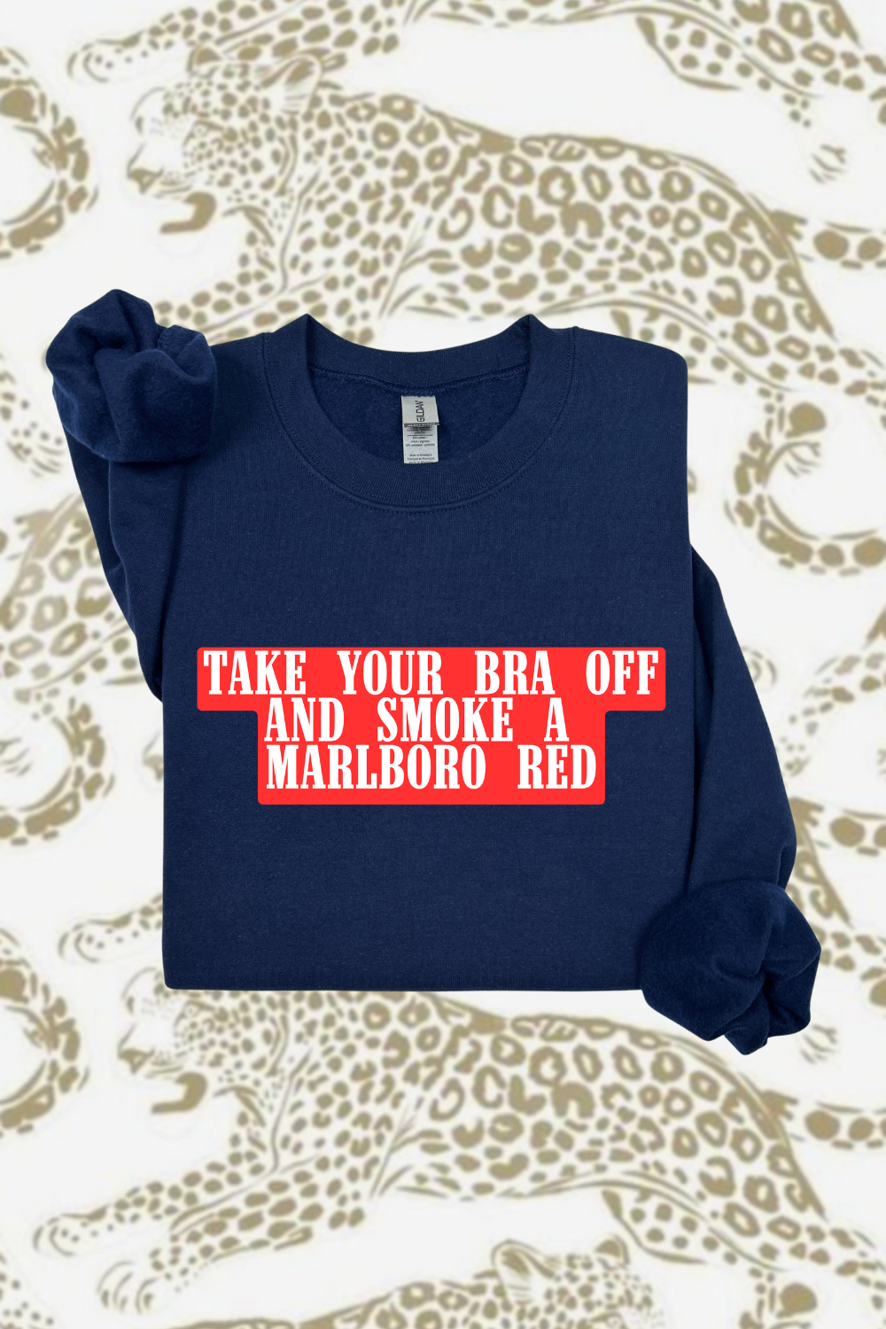 Marlboro Red x Bra Sweatshirt