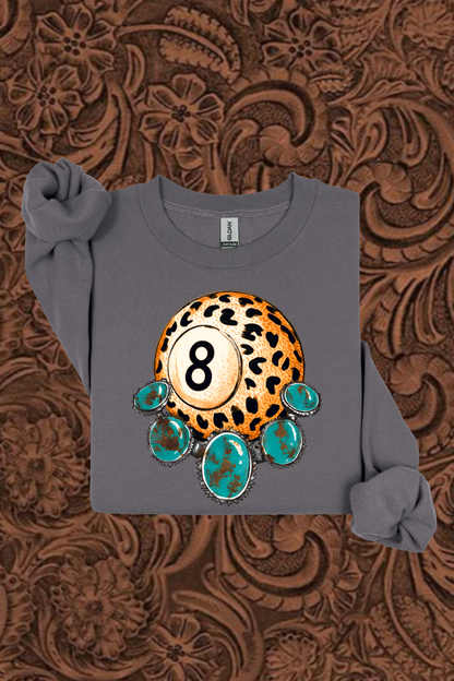Leopard 8Ball Sweatshirt