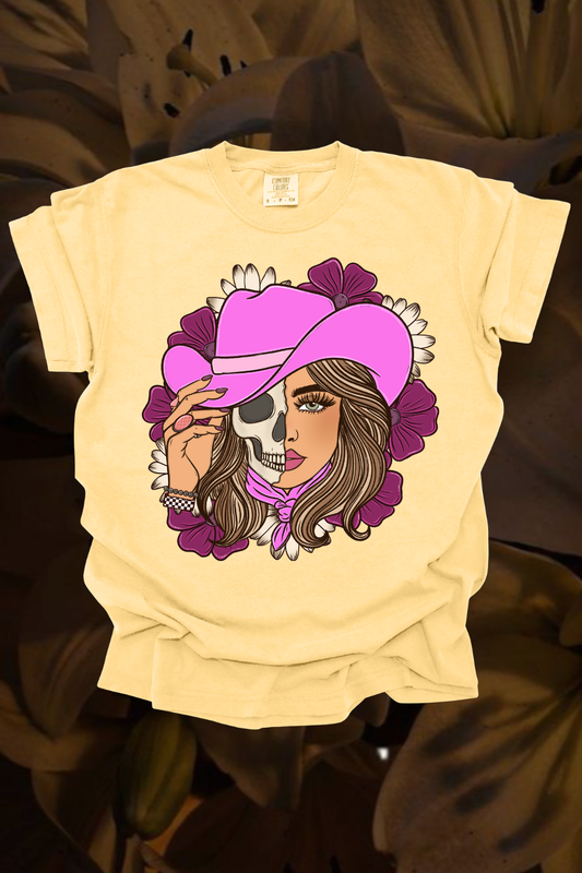 Floral Cowgirl Graphic Tee