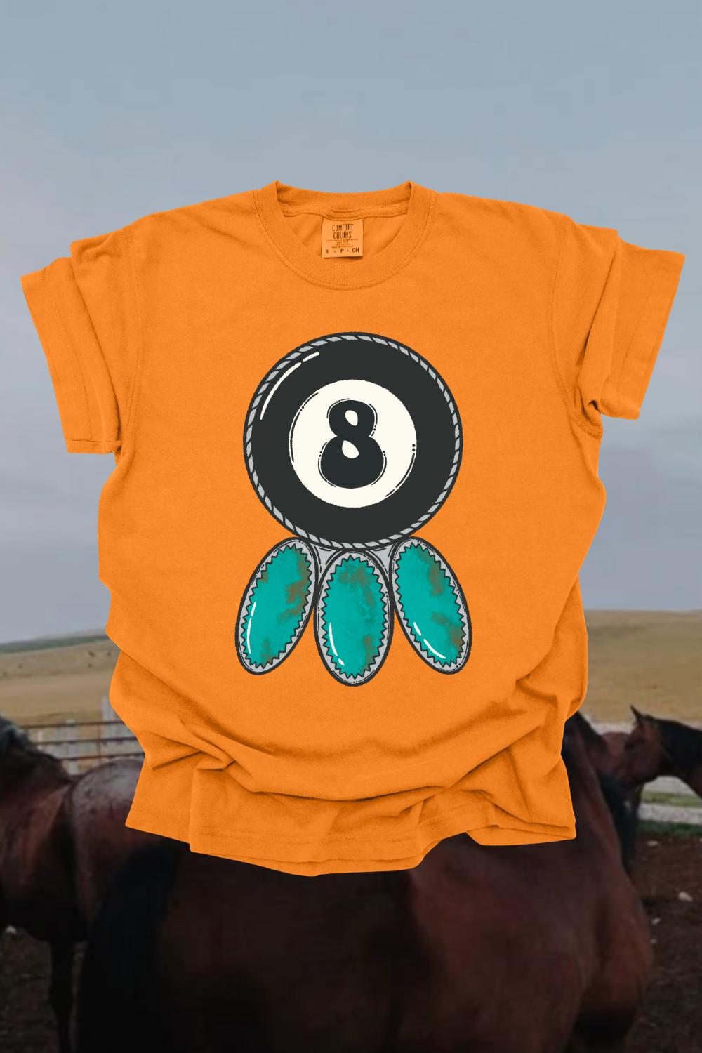 8Ball Stone Graphic Tee
