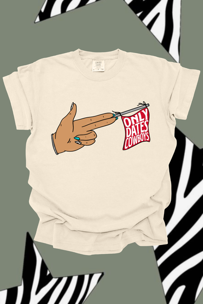 Red Flag Graphic Tee