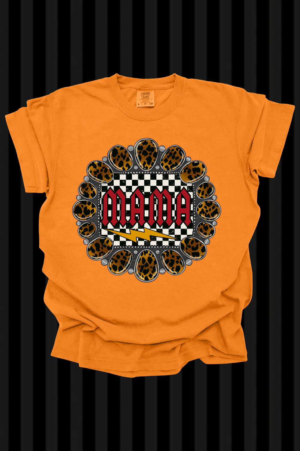 Mama x Leopard Graphic Tee